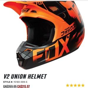 Fox V2 Union Helmet